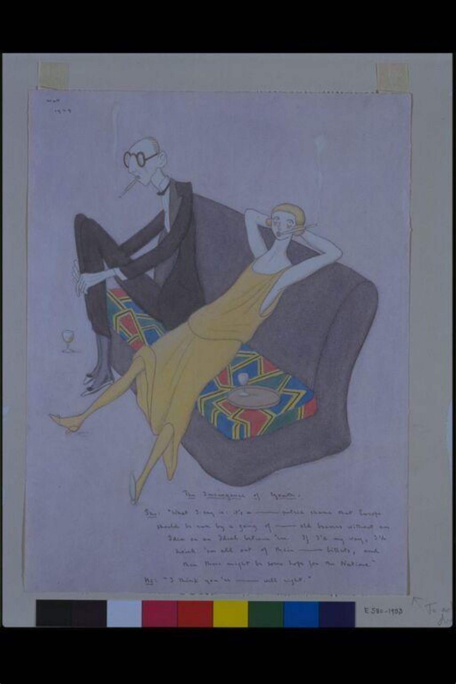 The Insurgence of Youth, Макс Бирбом, 1924