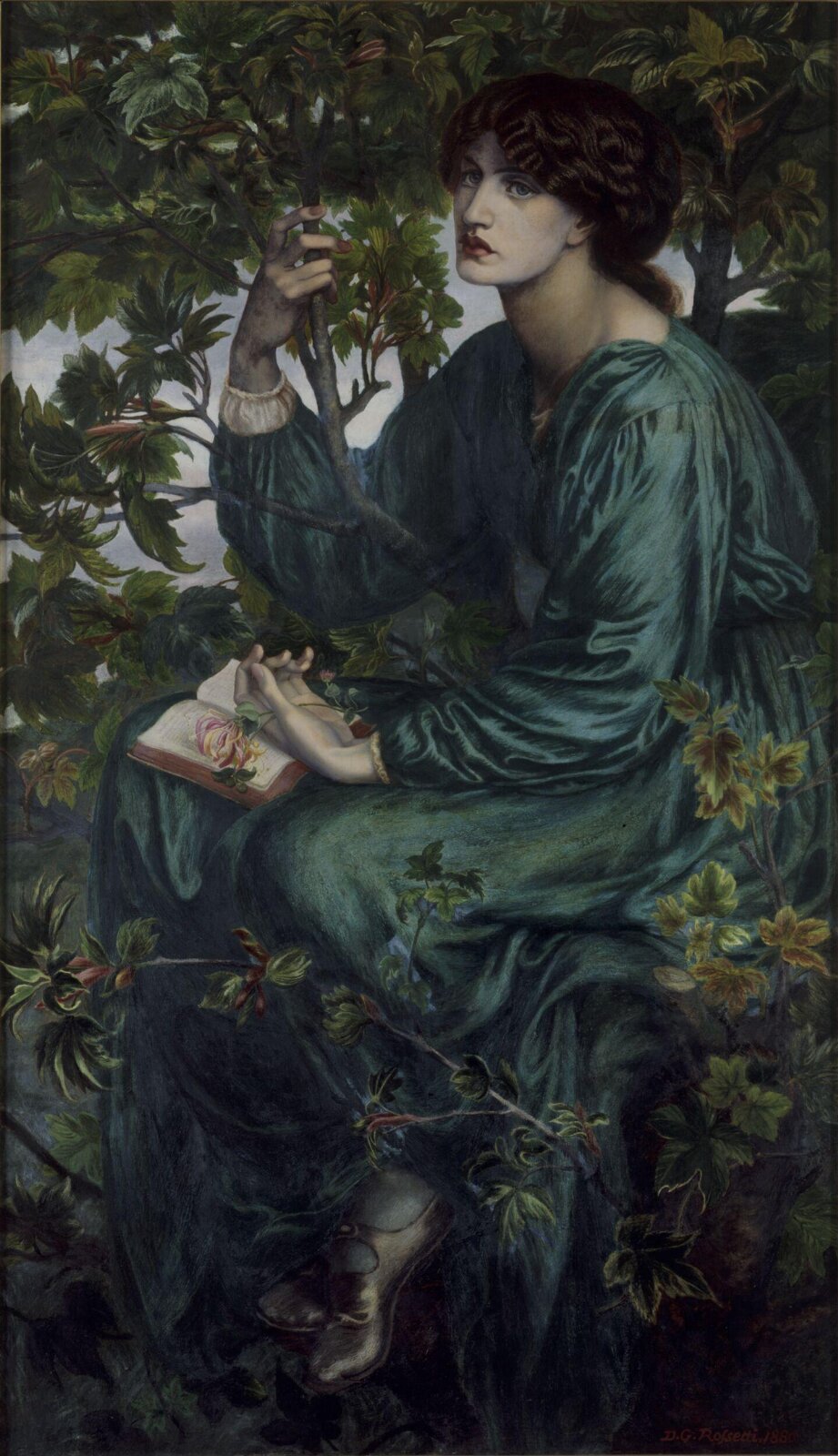 The Day Dream, Dante Gabriel Rossetti, 1880