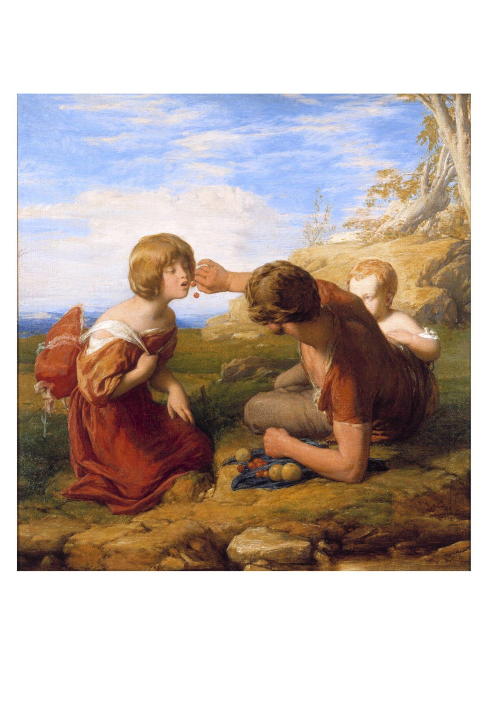Open Your Mouth and Shut Your Eyes, William Mulready, ca. 1838