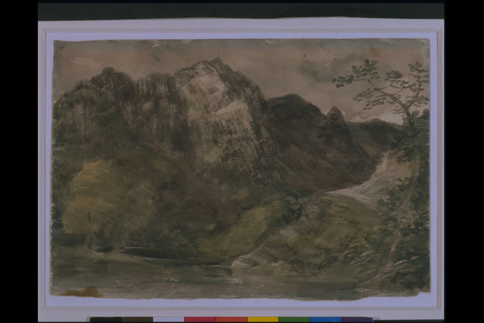 View in Borrowdale, John Constable, 4 October 1806