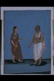 A South Indian Vaishnava Brahmin and his wife thumbnail 2