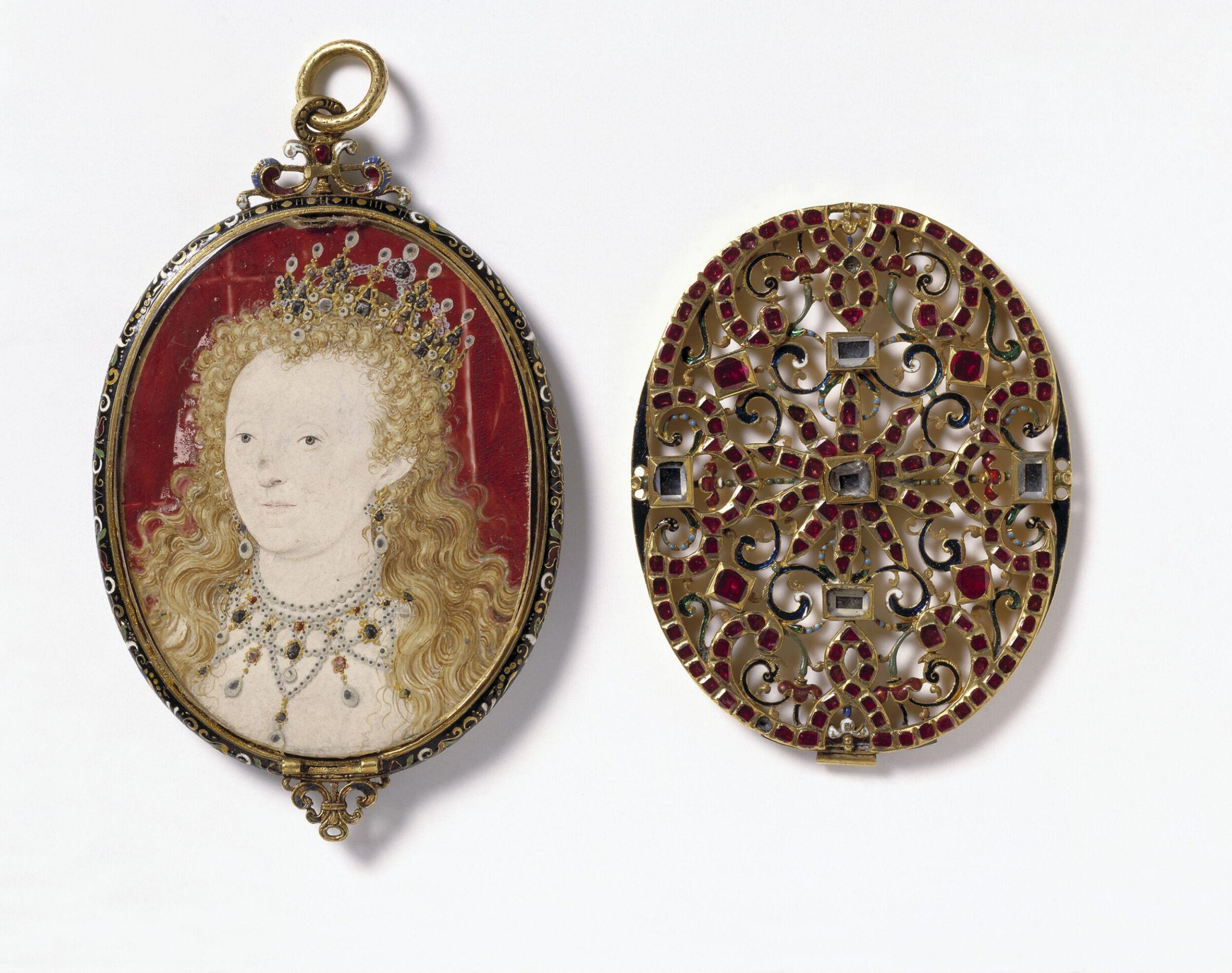 Portrait Miniature of Elizabeth I, Nicholas Hilliard, c. 1600