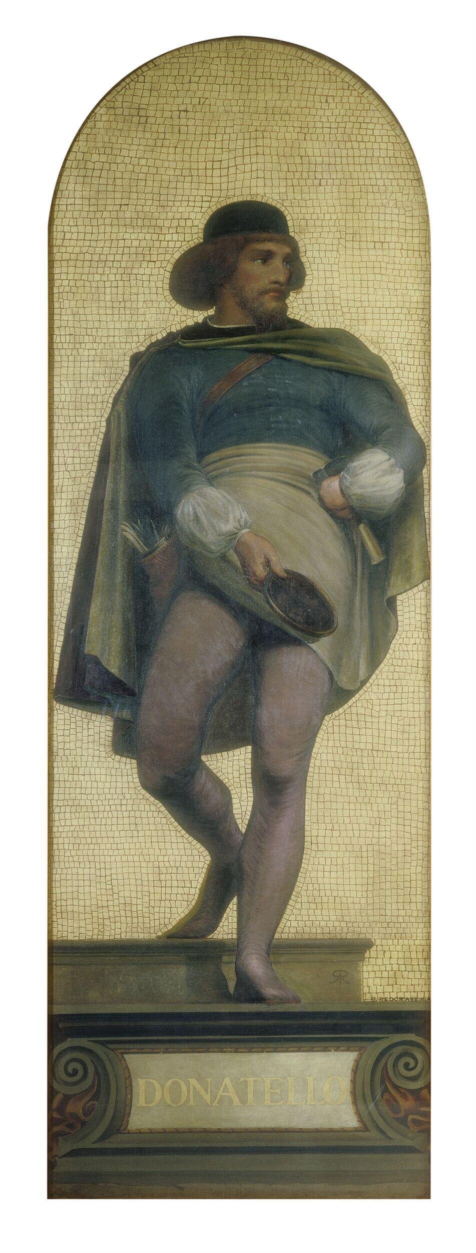Donatello: design for a mosaic in the Museum (the 'Kensington Valhalla')
