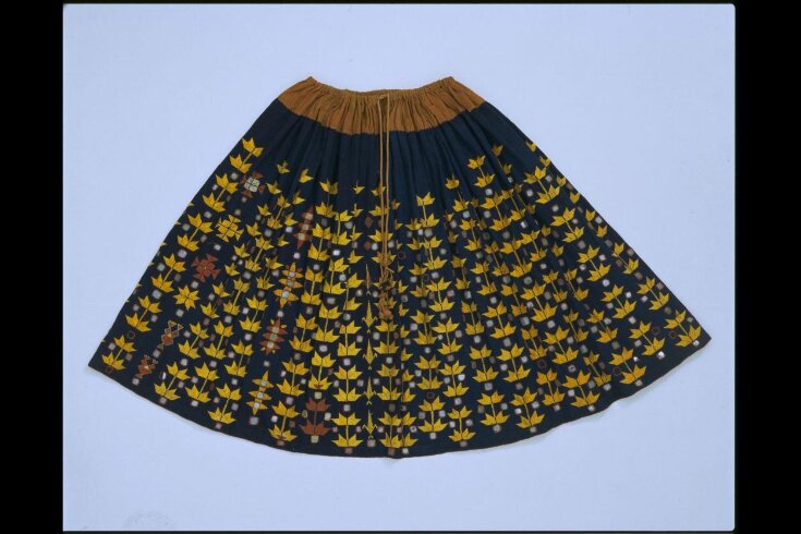 Va Va Velour Skirt - Pine