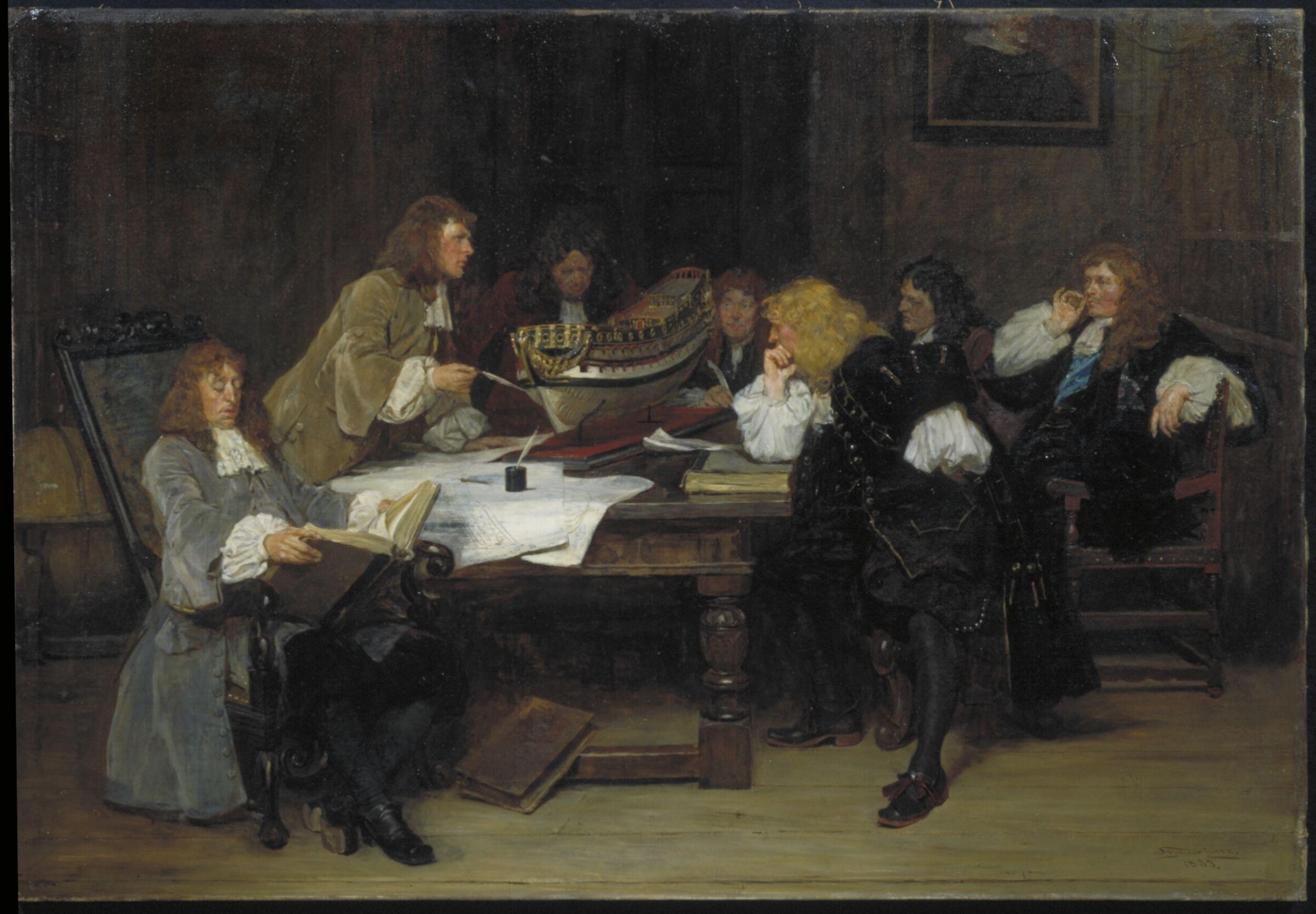 A New Whip for the Dutch, John Seymour Lucas, 1883