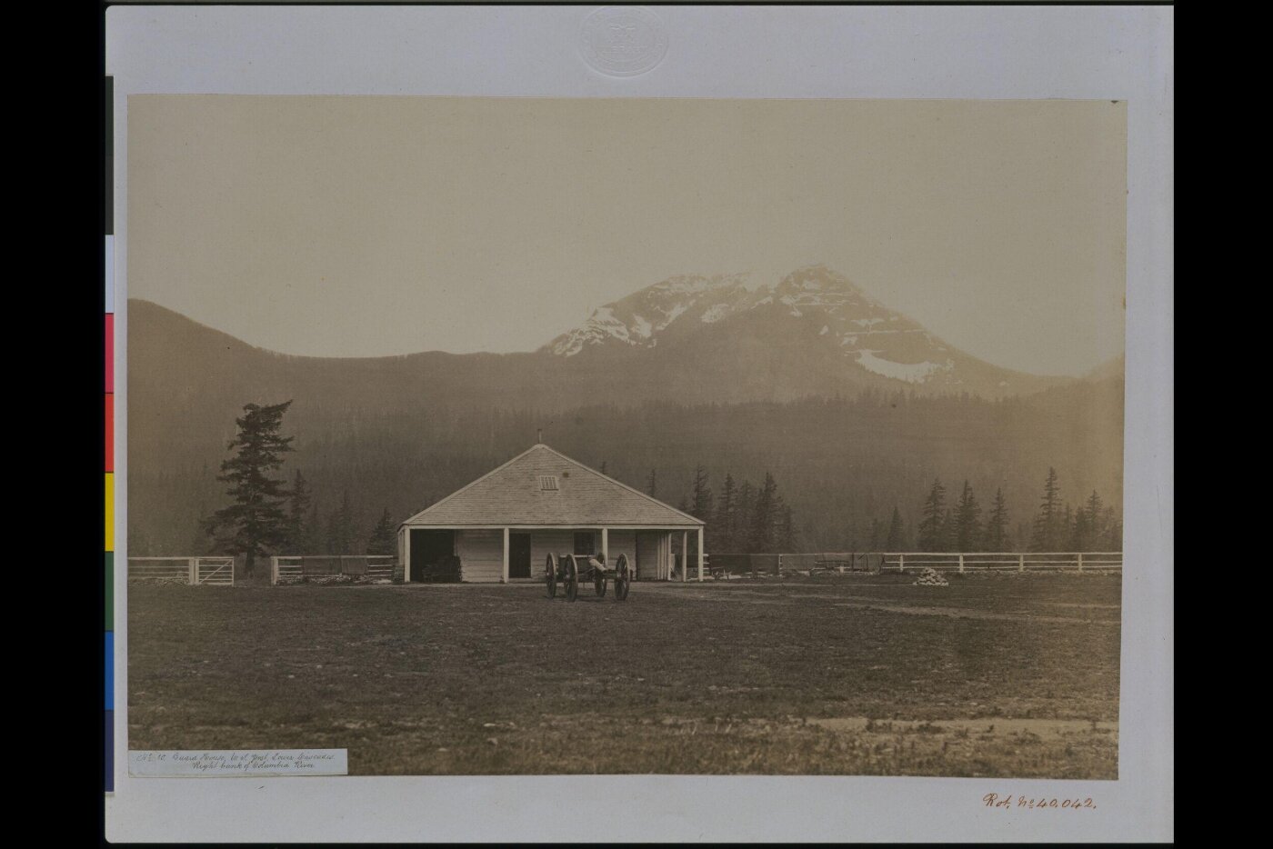 Unknown, Guard House, U. S. Post, Lower Cascades, right bank of Columbia River