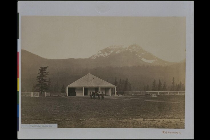 Guard House, U. S. Post, Lower Cascades, right bank of Columbia River top image