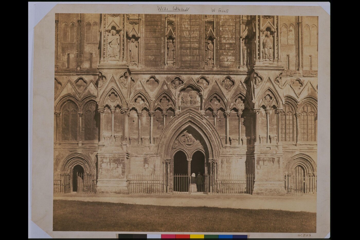 Fenton, Roger, West front, Wells Cathedral