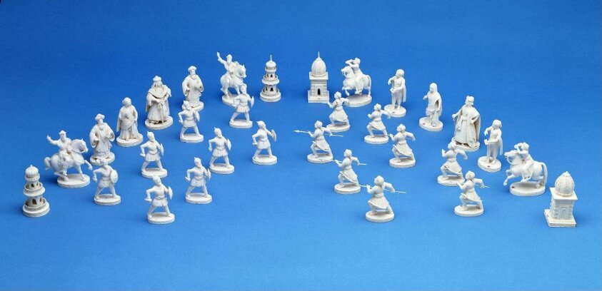 Chess set — 19th century