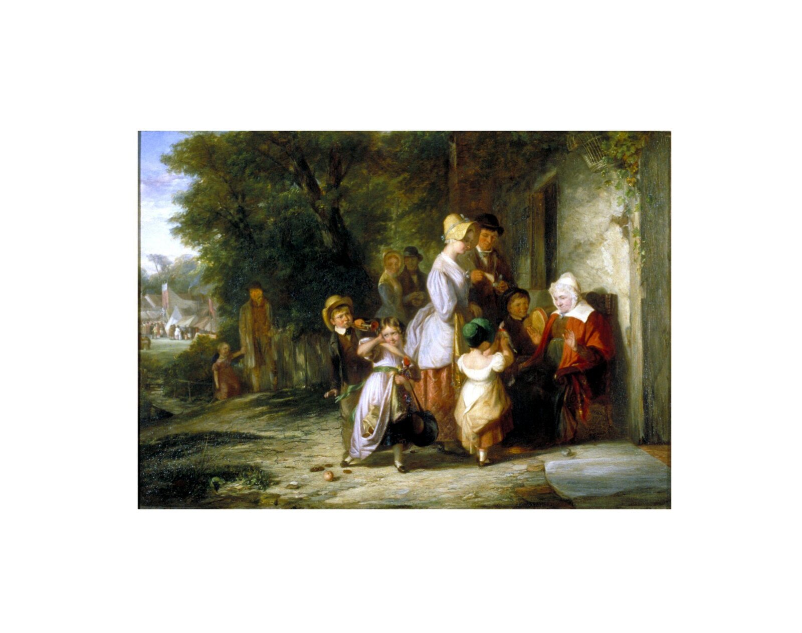 Returning from the Fair, Thomas Webster, 1837