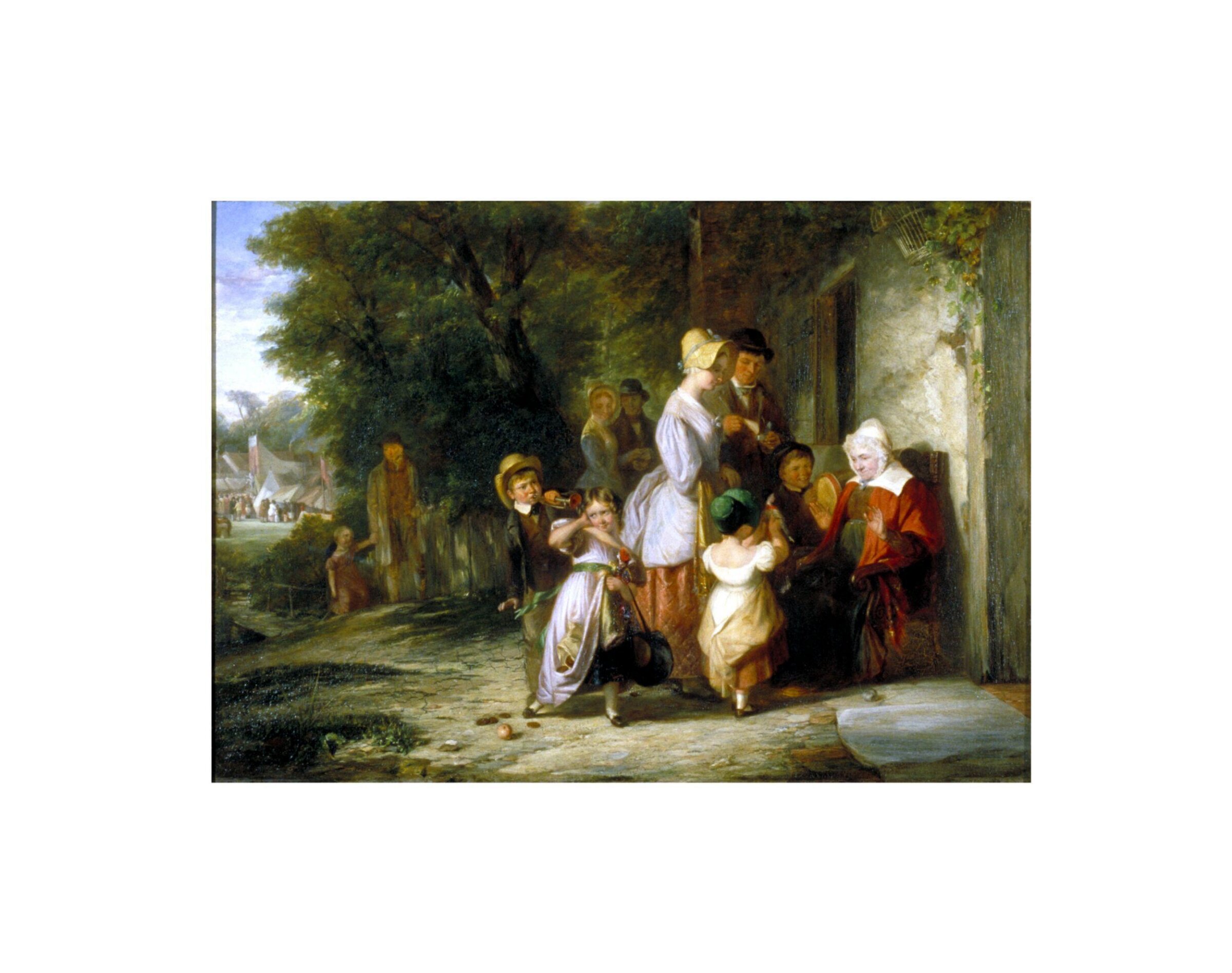 Returning from the Fair, Thomas Webster, 1837