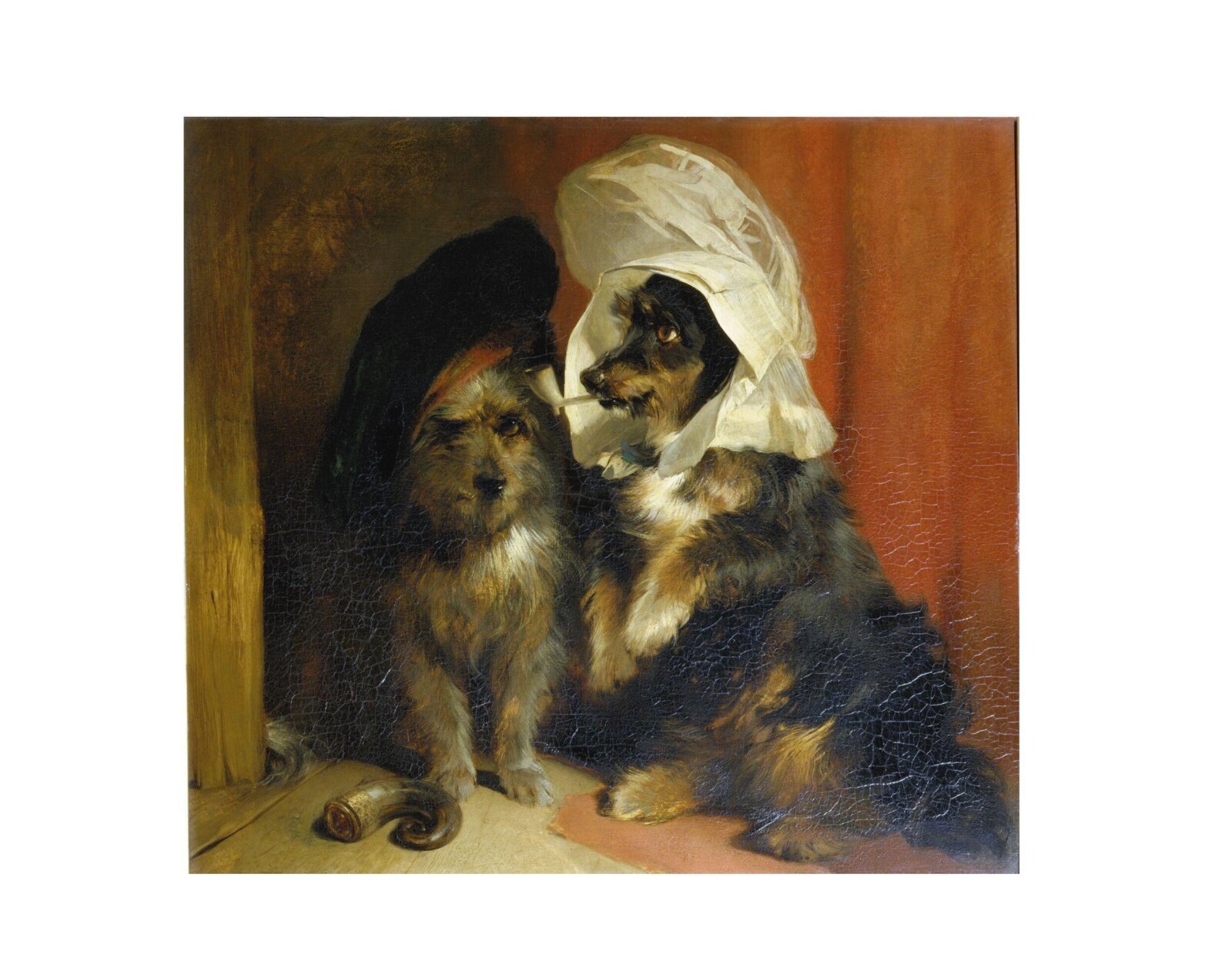 Comical Dogs, Edwin Henry Landseer, 1836
