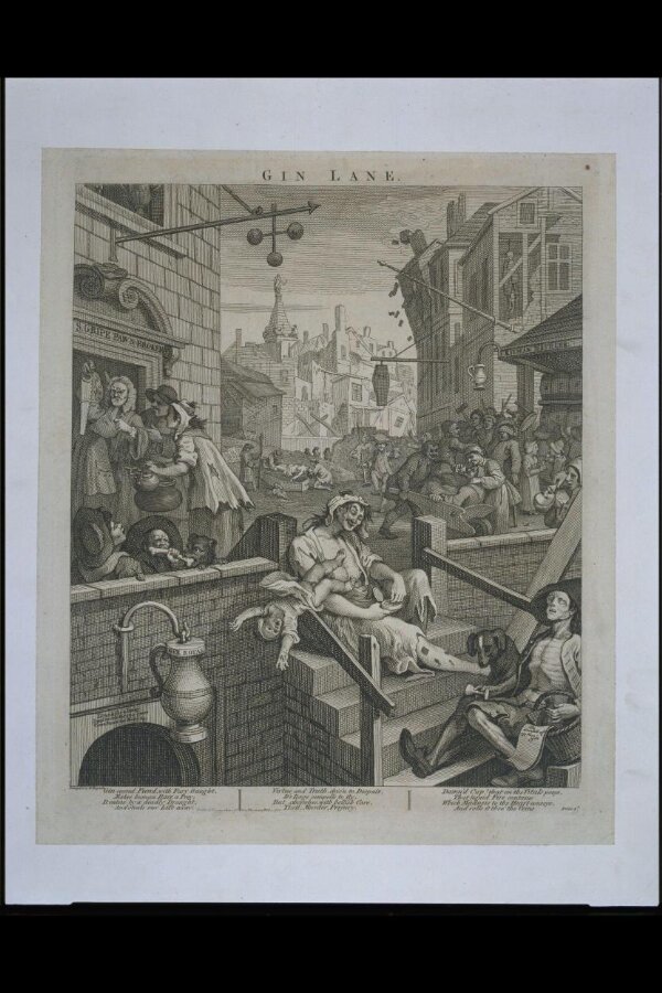 Gin Lane Hogarth, William V&A Explore The Collections