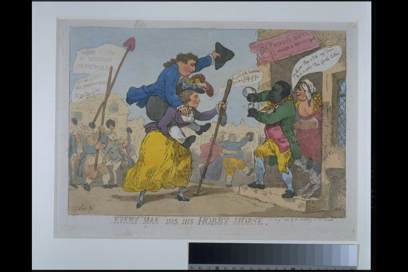 Thomas Rowlandson, Every man has his Hobby-Horse