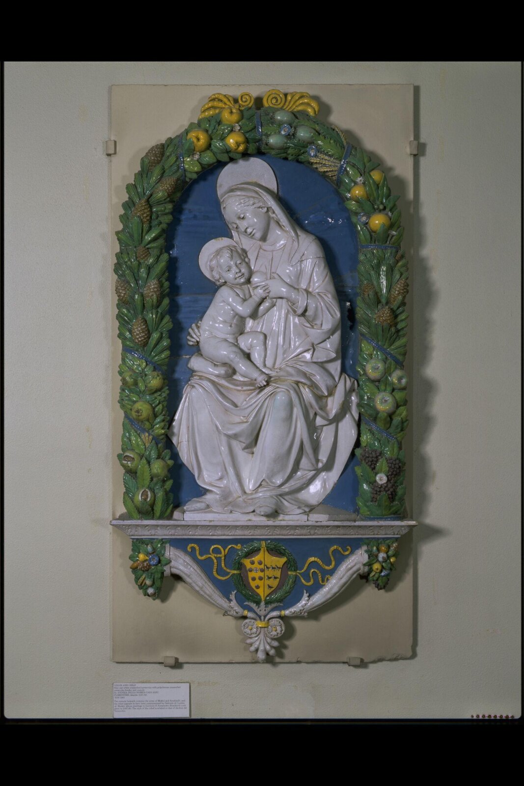 Virgin and Child, Andrea della Robbia, 1487-1488