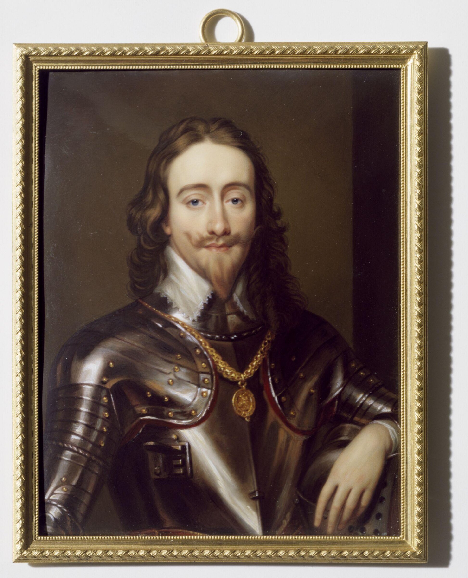 Portrait of Charles I, after Van Dyck, Henry Pierce Bone, 1825