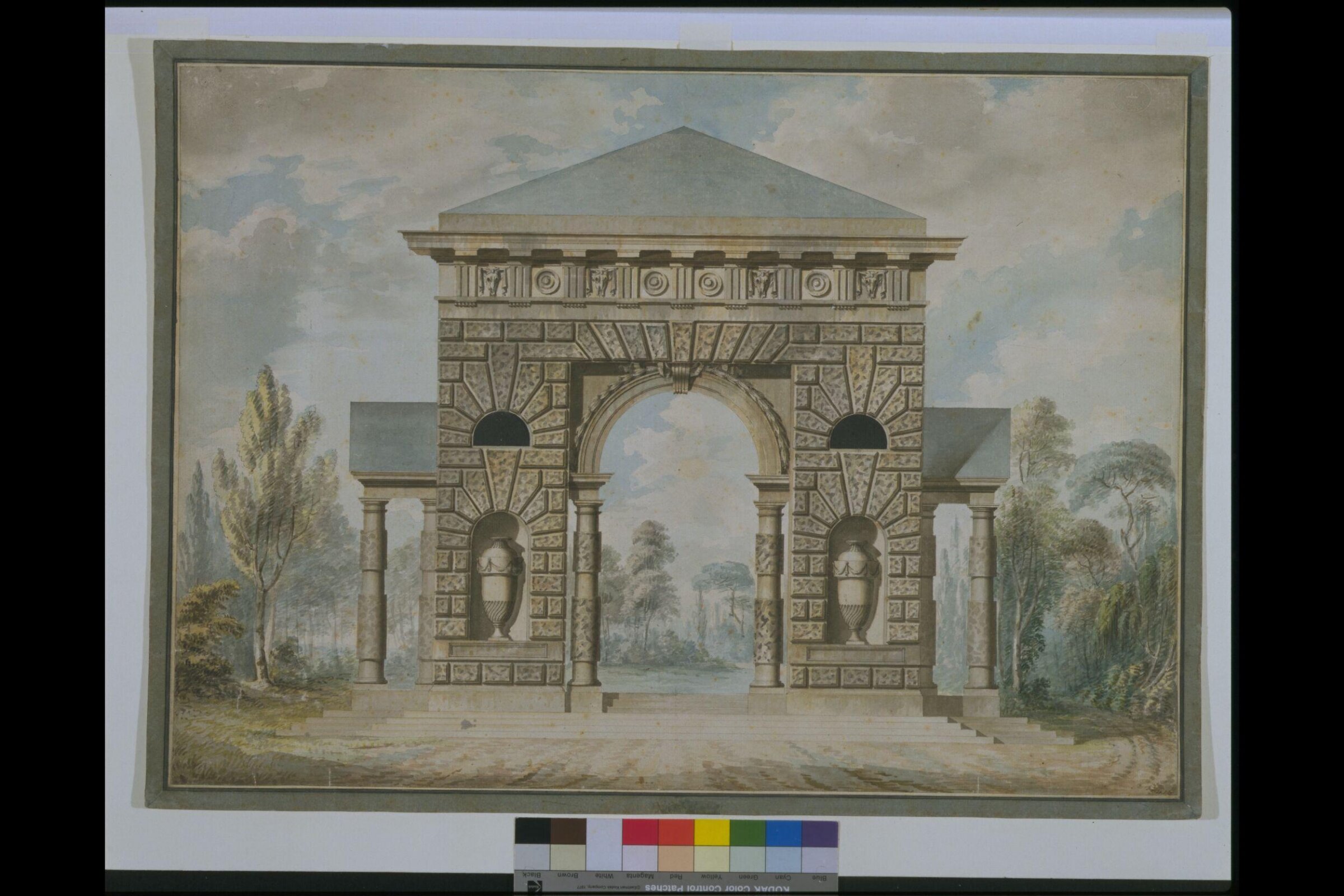 Drawing, William Chambers, 18th century