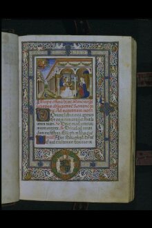 Book of Hours for the use of Rome; known as the 'Alfonso of Aragon Hours' thumbnail 1
