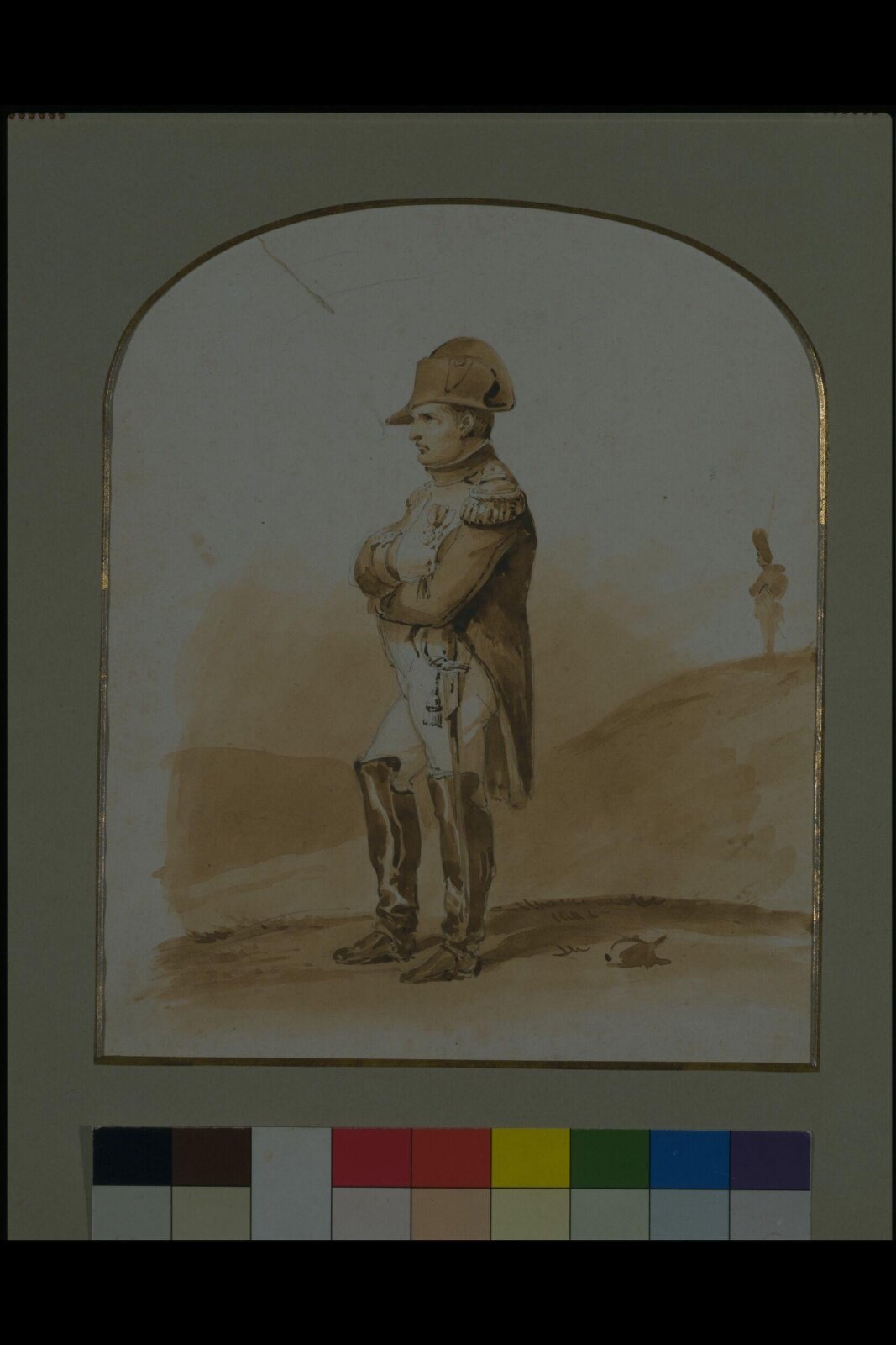 Drawing of Napoleon, early 19th century