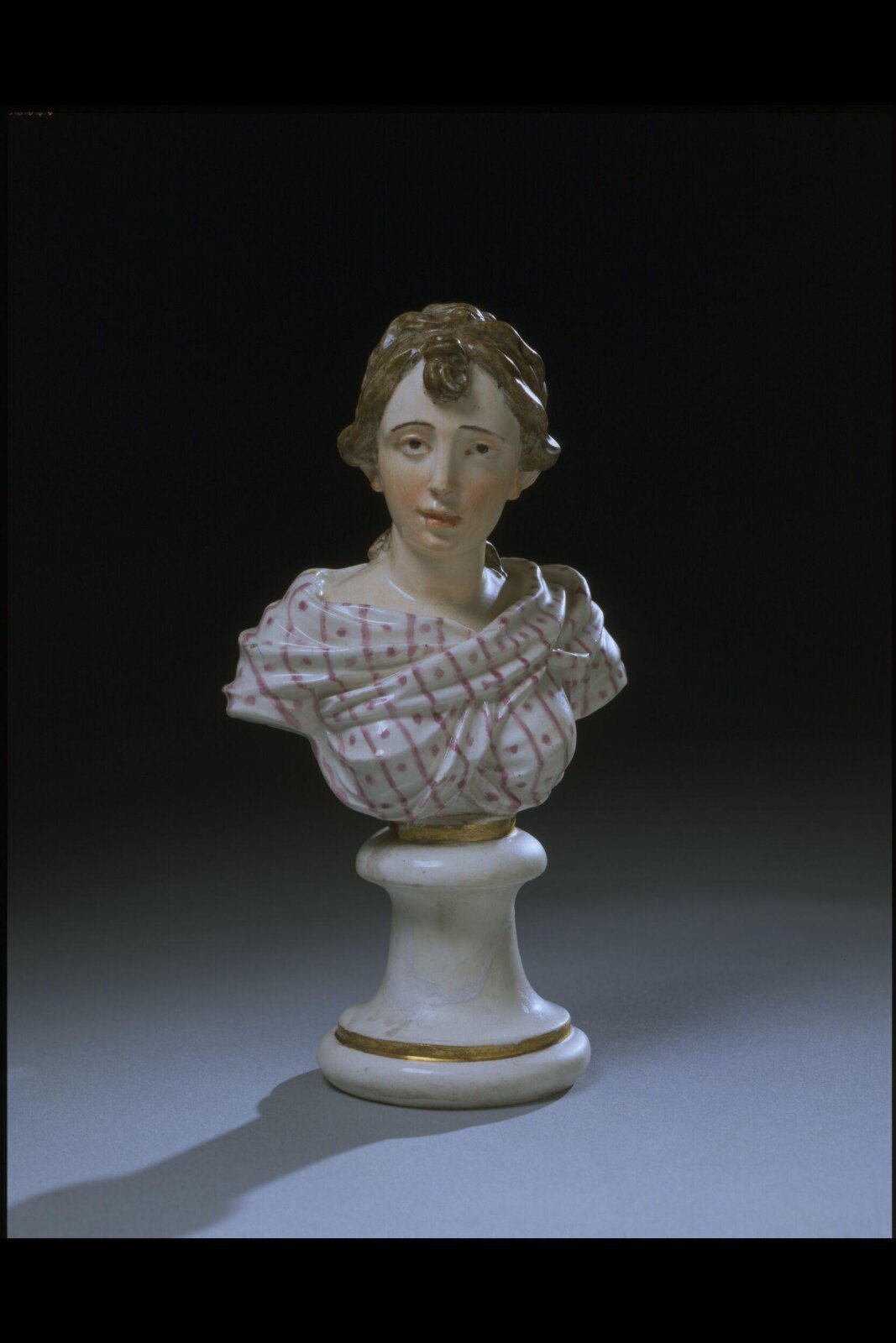 Bust, Buen Retiro porcelain factory, late 18th century