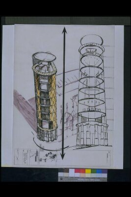 Design for the Penrose Institute of Contemporary Arts, Tokyo