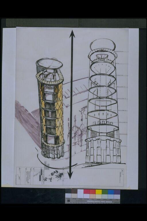 Design for the Penrose Institute of Contemporary Arts, Tokyo