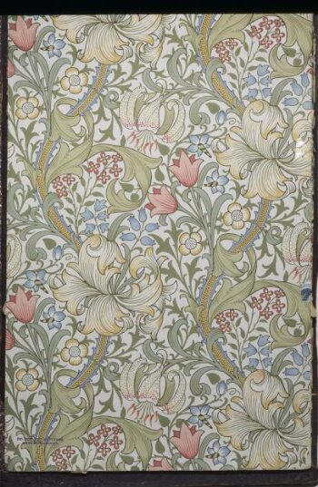 Details about   New V&A Recipe Box Storage Tin Floral Leicester Wallpaper J.H Dearle Art Artist 