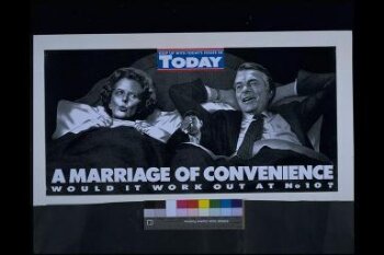 Today poster: 'A Marriage of Convenience'