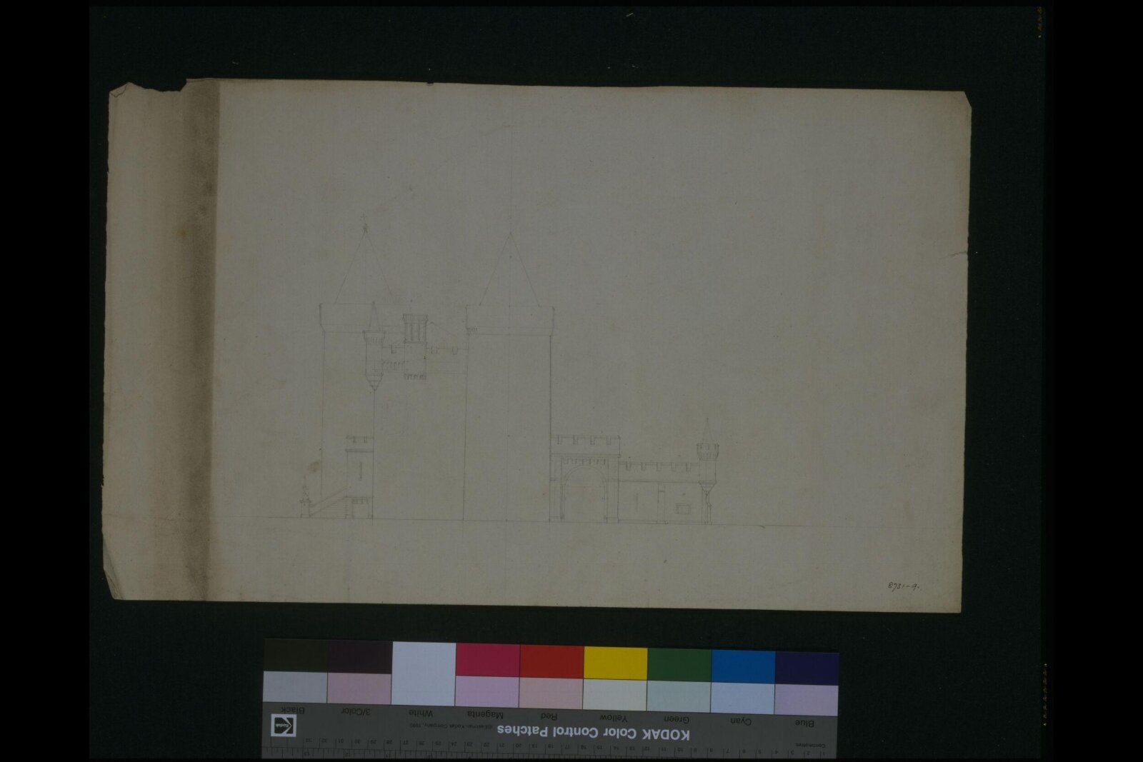 Drawing, Edward Blore, c. 1837