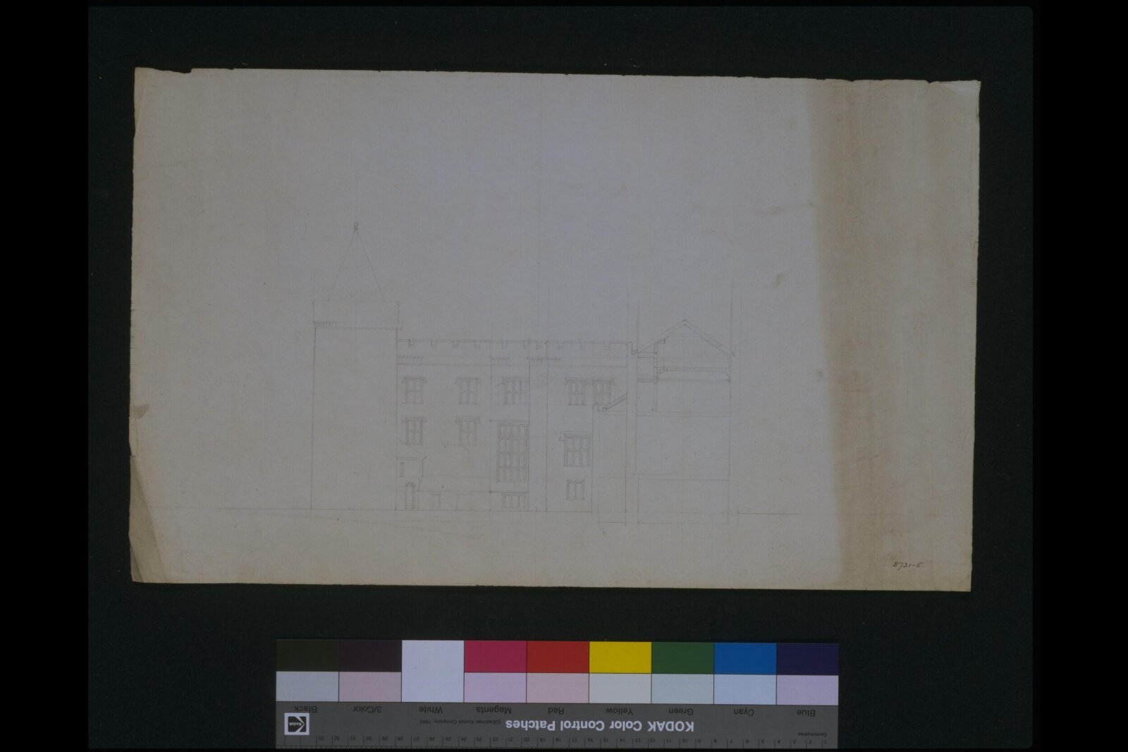 Drawing, Edward Blore, c. 1837