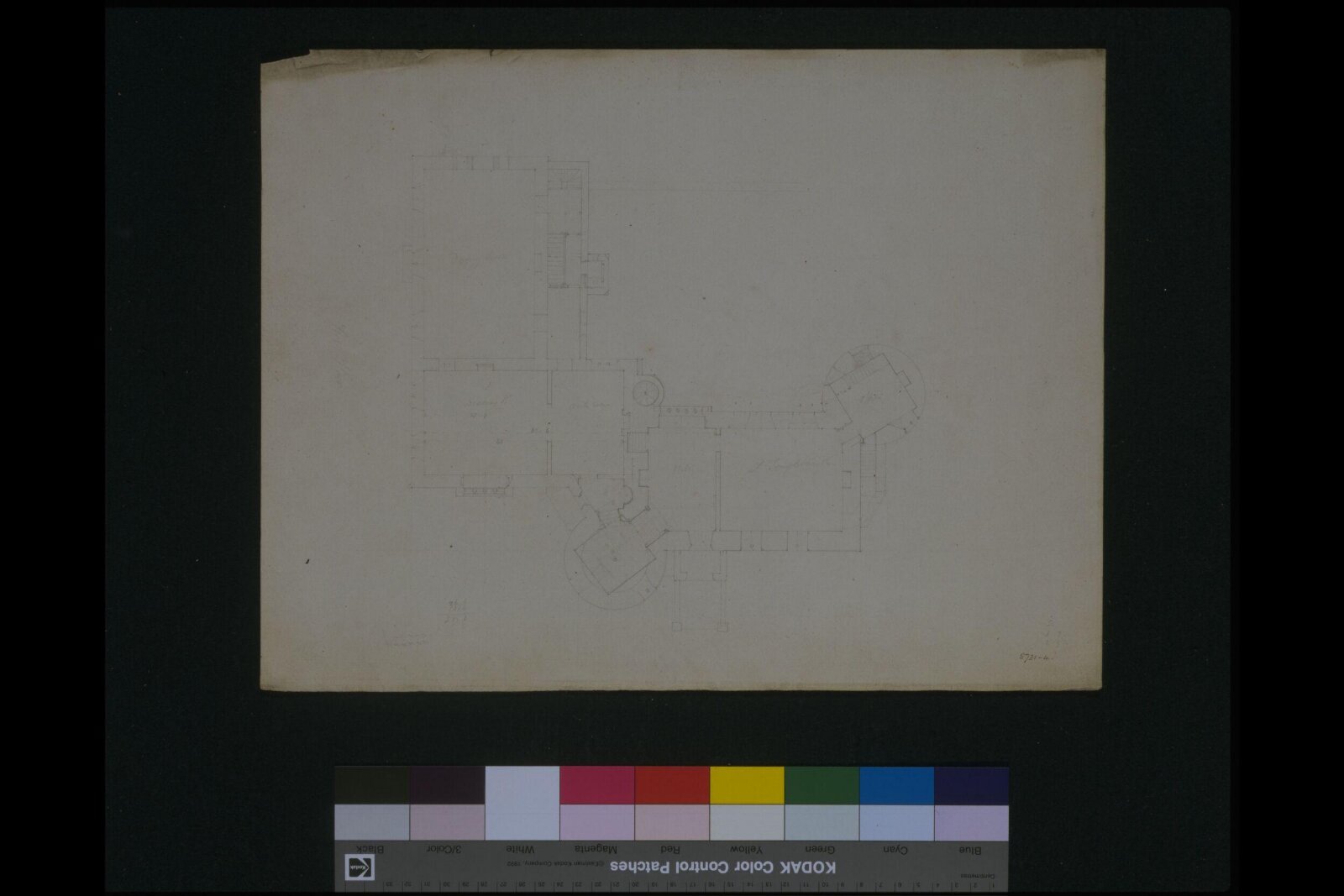 Drawing, Edward Blore, c. 1837