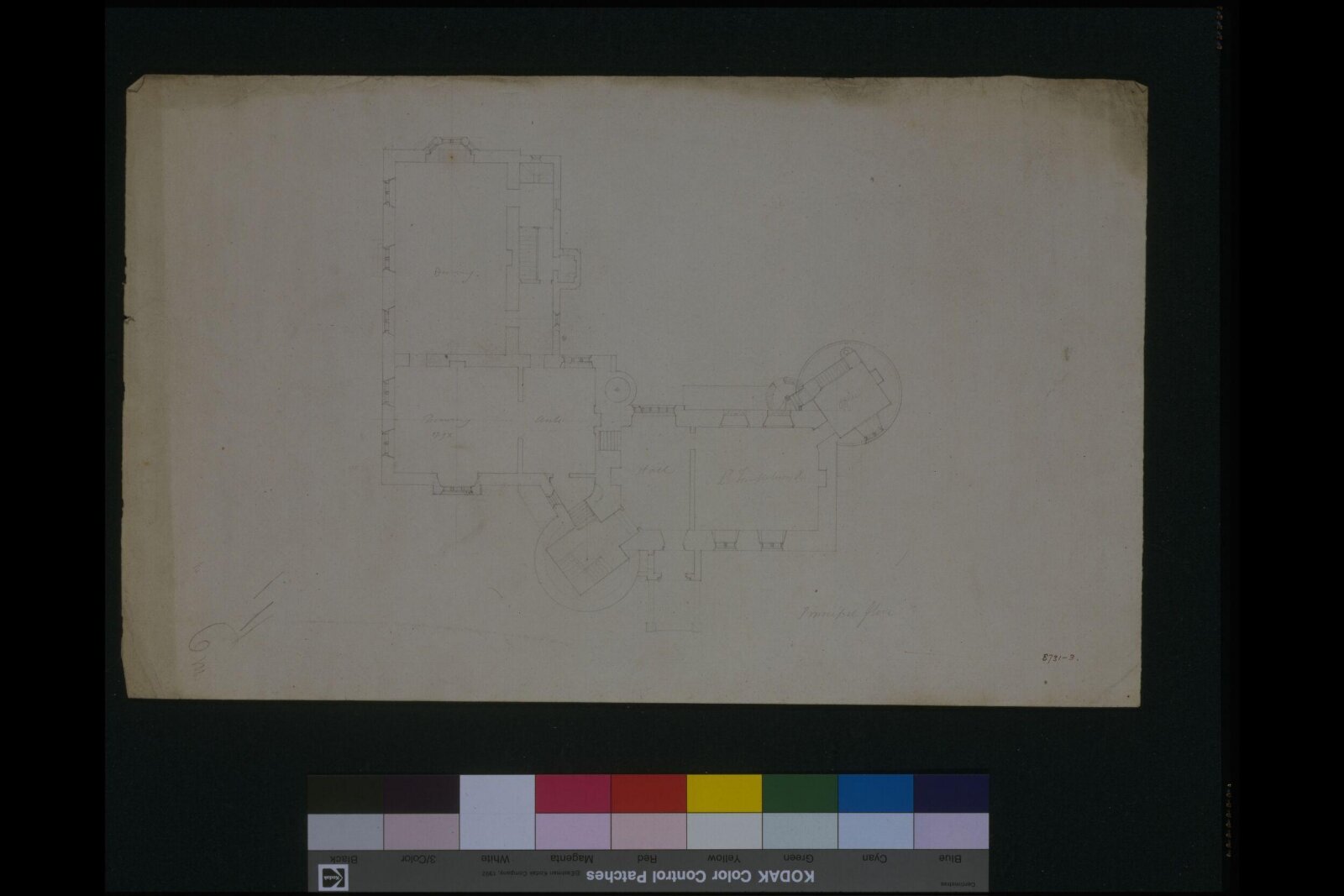 Drawing, Edward Blore, c. 1837