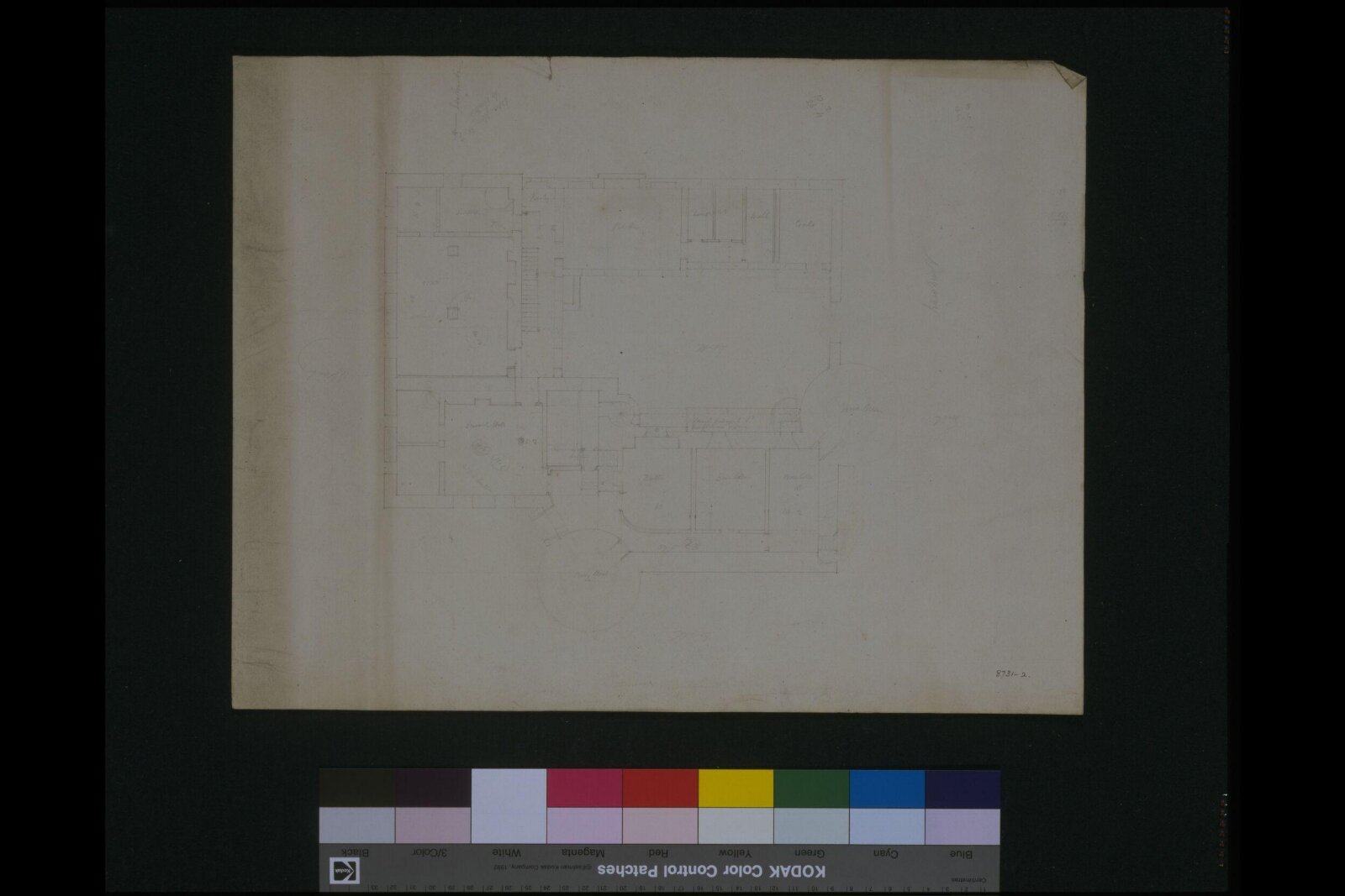 Drawing, Edward Blore, c. 1837