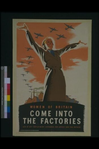 Women of Britain Come into the Factories