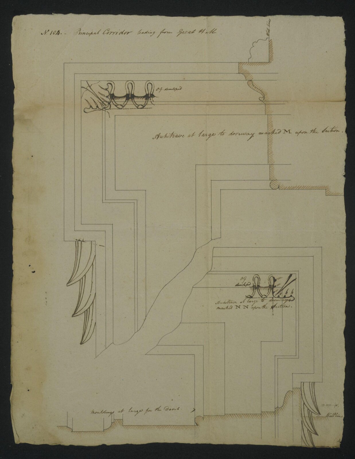 Drawing, Richard Jupp, 1797-98.