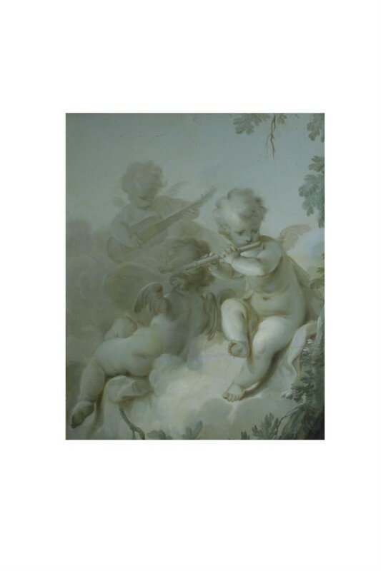 Three Cupids Playing Instruments