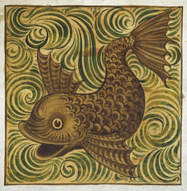 'Dolphin' tile design top image