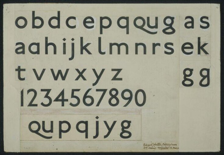 Design for lettering top image