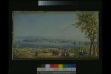 Constantinople and the Bosphorus from above Scutari thumbnail 1