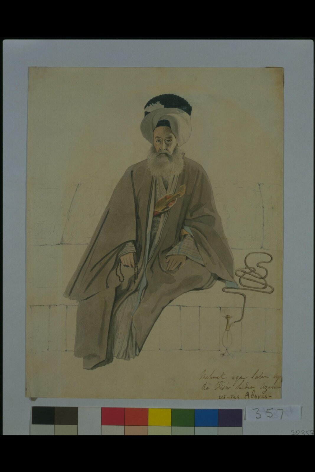 Mehmet Aga Salam, Louis Dupré, ca. 1819