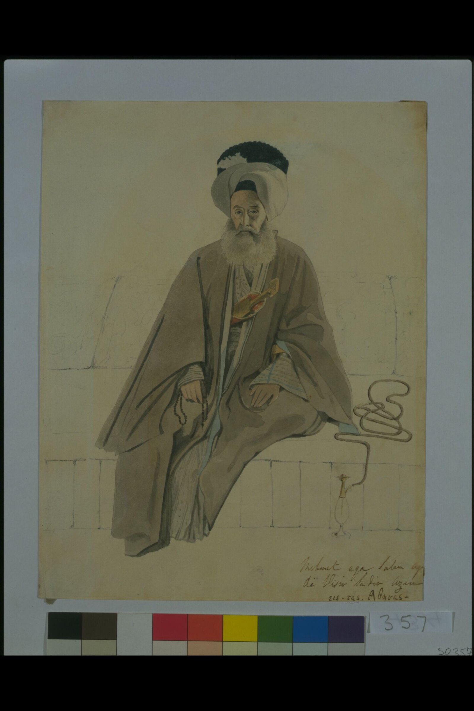 Mehmet Aga Salam, Louis Dupré, ca. 1819