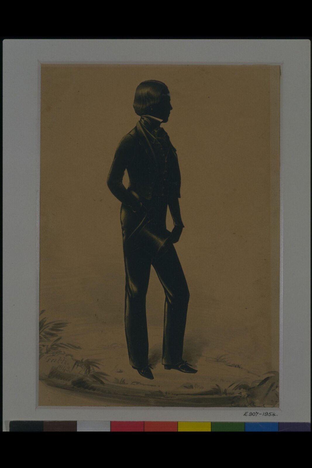drawing, Frederick Frith, 1843