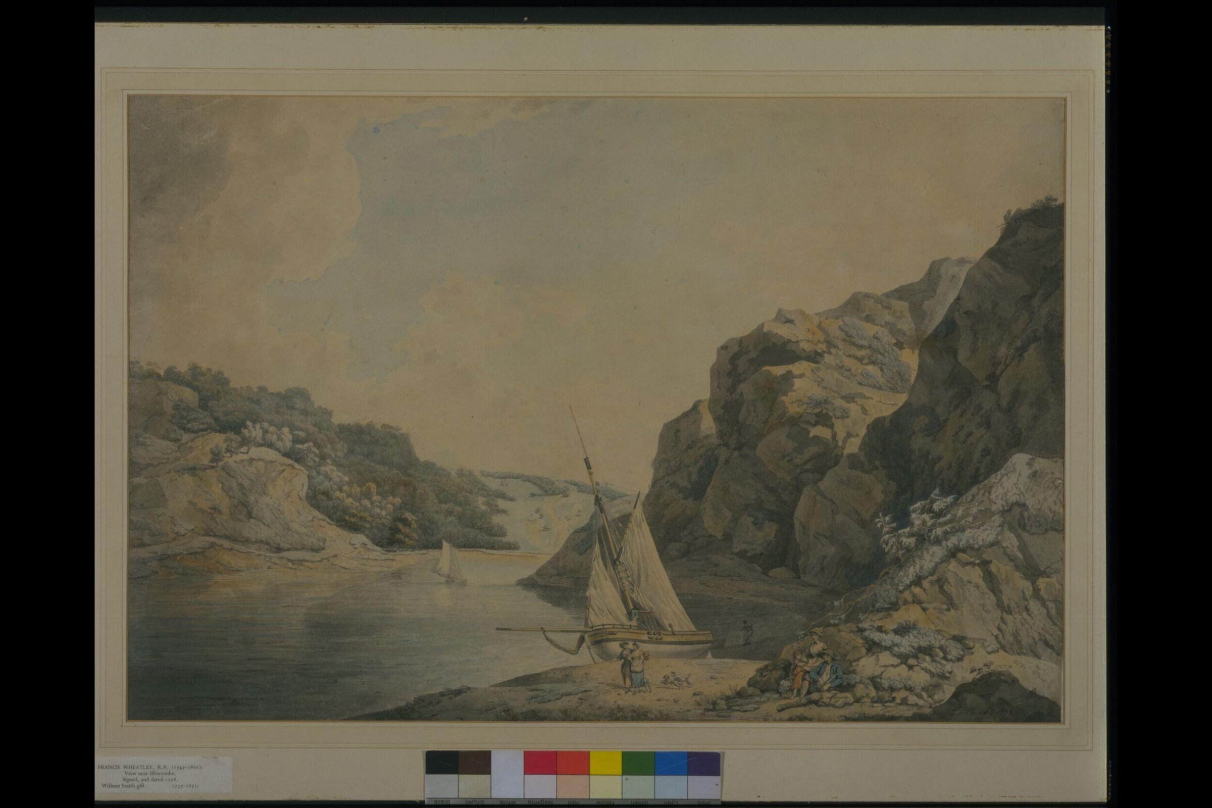 View near Ilfracombe, Wheatley, 1778