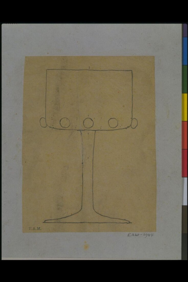 Design for table glass. top image