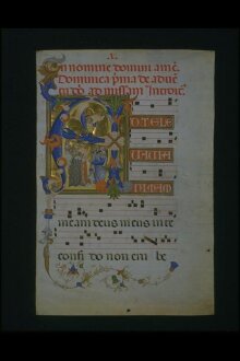 Leaf from a Gradual for the Camaldolese monastery of San Michele a Murano thumbnail 1