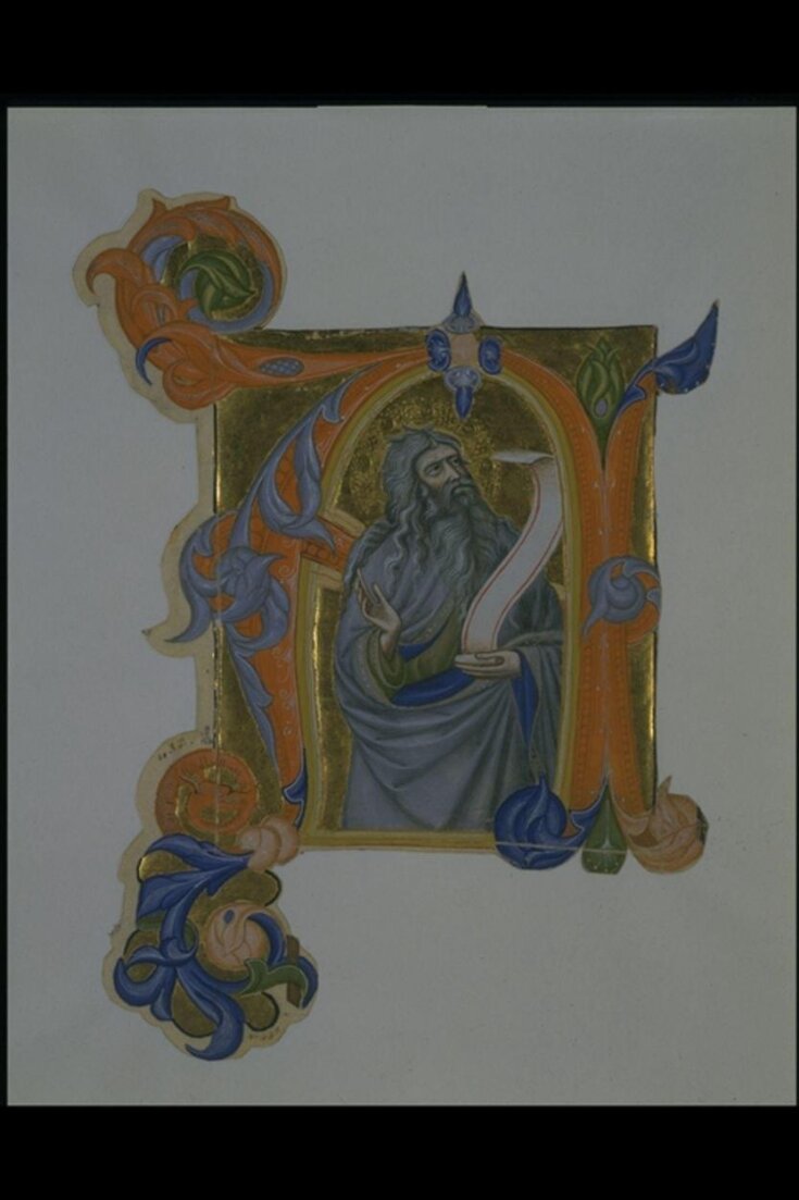 Historiated initial from a Gradual for the Camaldolese monastery of San Michele a Murano top image