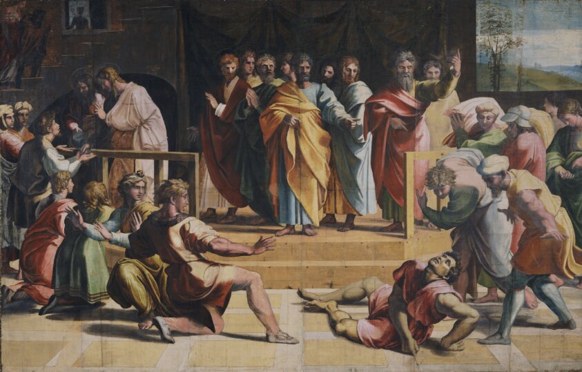 The Death of Ananias (Acts 5: 1-5)