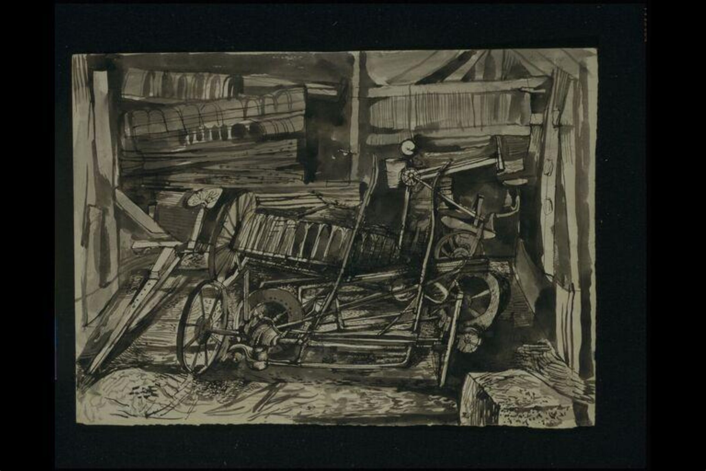 Drawing, John Minton, 1945