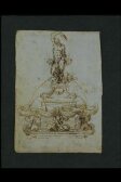 Record drawings of Giambologna's terracotta model for the Fountain of Neptune. thumbnail 2