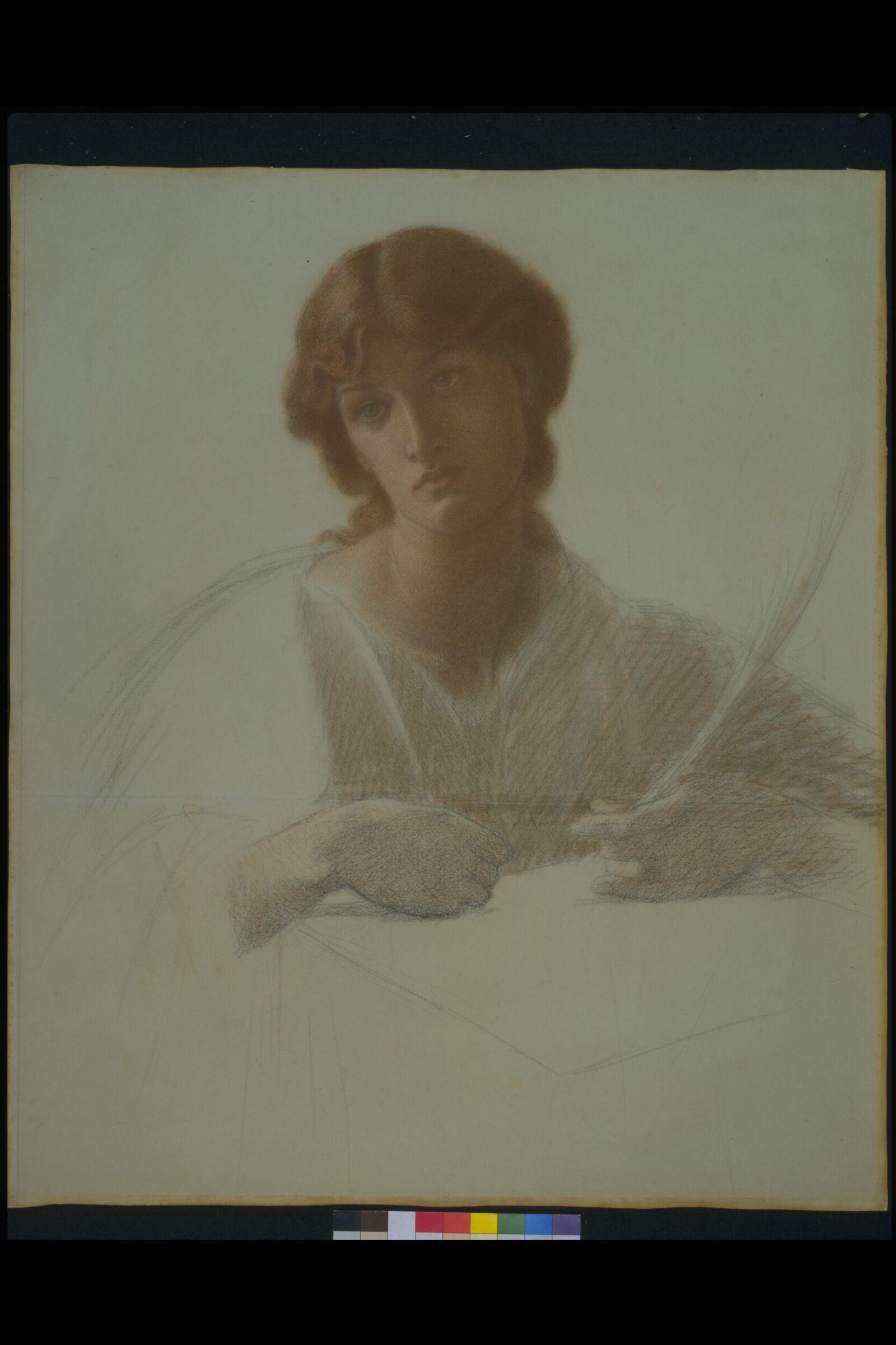 The Blessed Damozel, Dante Gabriel Rossetti, 1875